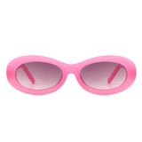 Oval Retro 90s Round Vintage Sunglasses