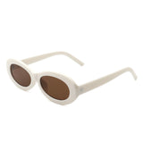 Oval Retro 90s Round Vintage Sunglasses