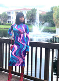 Posh Long sleeve Midi